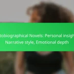 Autobiographical Novels: Personal insights, Narrative style, Emotional depth