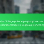 Children’S Biographies: Age-appropriate content, Inspirational figures, Engaging storytelling